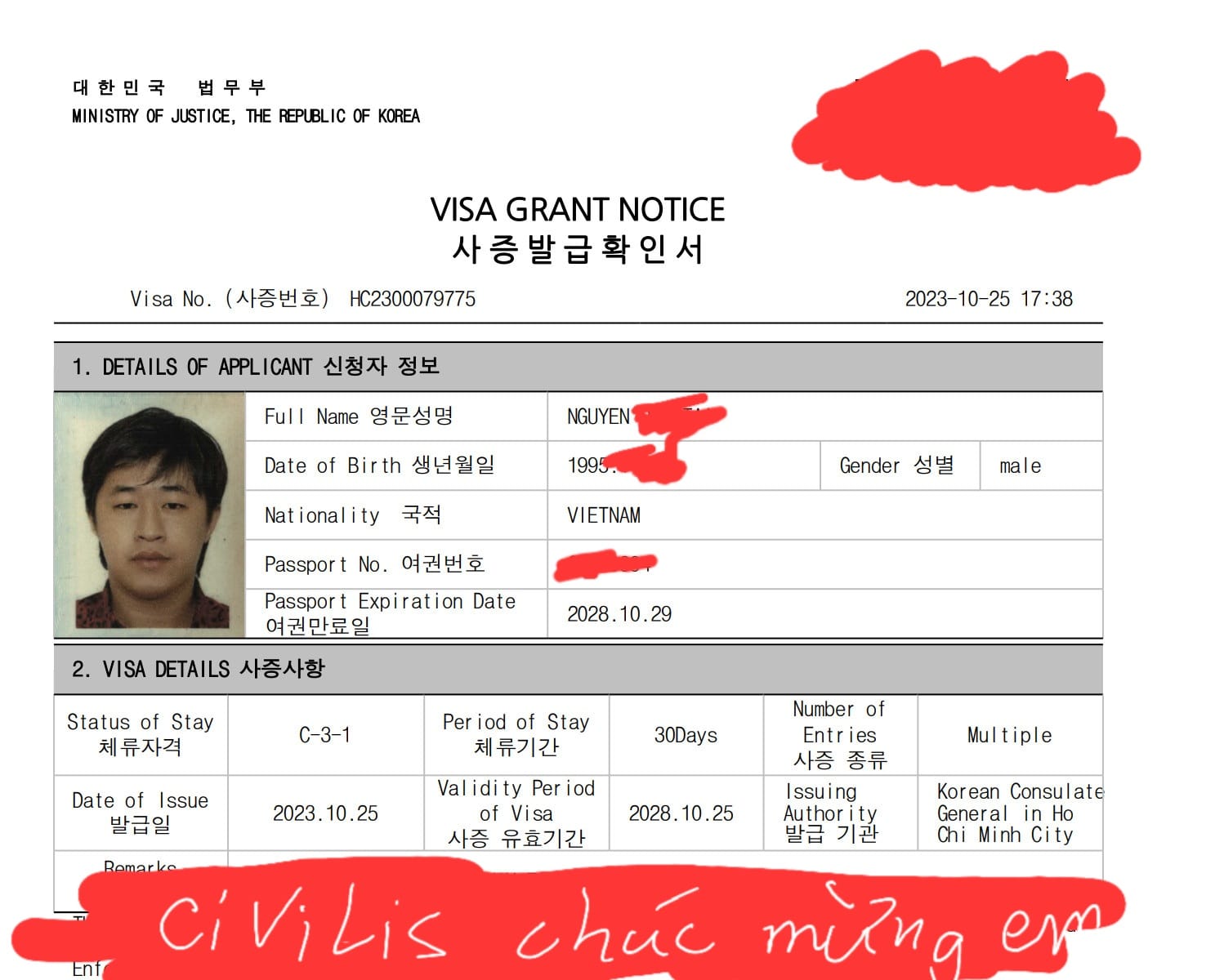 visa e7-3 cần những gì